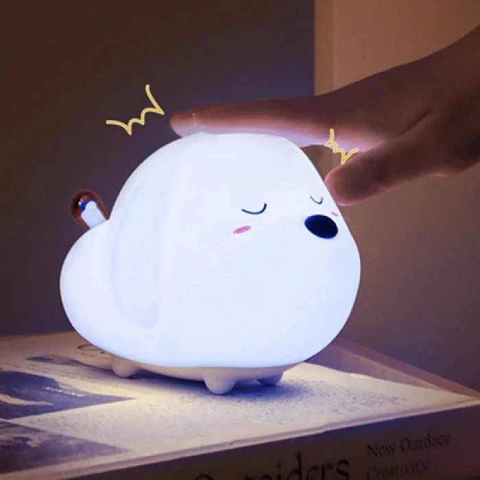 Baseus Cute LED Night Light Soft Silicone Touch Sensor Night Light For Children preview
