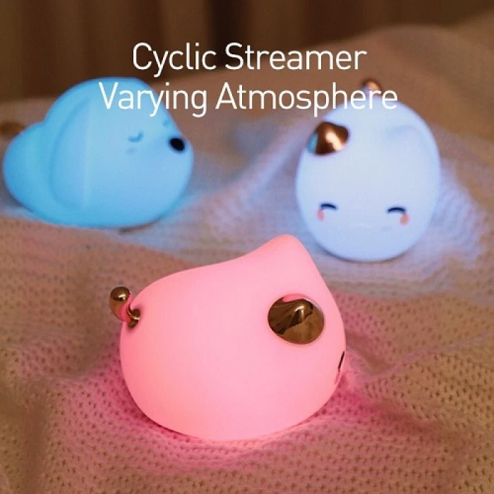 Baseus Cute LED Night Light Soft Silicone Touch Sensor Night Light For Children preview