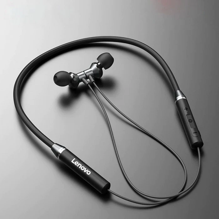 Lenovo HE05 Neckband Bluetooth Headset (Rubber Version) preview
